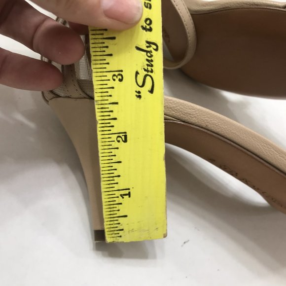 KAY UNGER - CAGE BACK MID HEEL ANKLE STRAP SANDAL - Picture 6 of 7